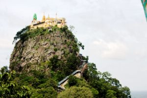 Mount Popa, a fair climb