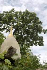 This stupa rocks.